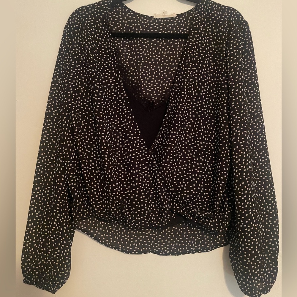 Polka Dot Blouse
